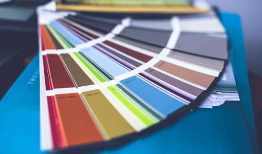 palette de couleurs